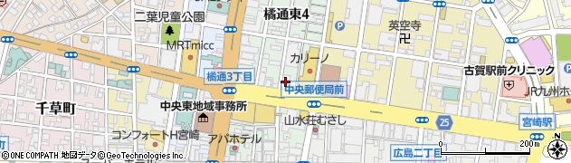 三井住友海上エイジェンシー・サービス株式会社　宮崎支店周辺の地図