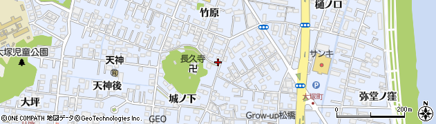宮崎県宮崎市大塚町竹原2083周辺の地図