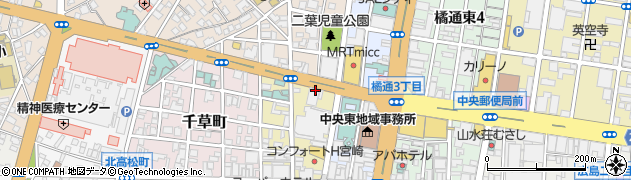 西日本ユウコー商事株式会社　宮崎支店周辺の地図