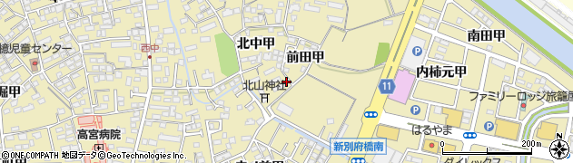 宮崎県宮崎市吉村町北中甲1178周辺の地図