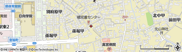 宮崎県宮崎市吉村町平塚甲1907周辺の地図