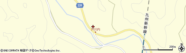 鹿児島県薩摩川内市城上町10594周辺の地図