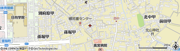 宮崎県宮崎市吉村町平塚甲1906周辺の地図