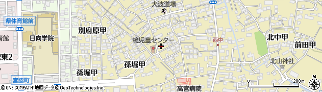 宮崎県宮崎市吉村町平塚甲1905周辺の地図