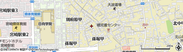 宮崎県宮崎市吉村町（図公甲）周辺の地図