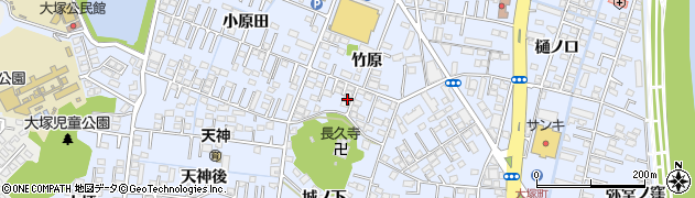 宮崎県宮崎市大塚町竹原2076周辺の地図