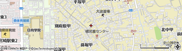 宮崎県宮崎市吉村町平塚甲1799周辺の地図