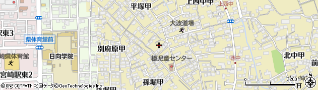 宮崎県宮崎市吉村町平塚甲1800周辺の地図