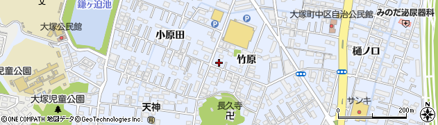 宮崎県宮崎市大塚町竹原2071周辺の地図