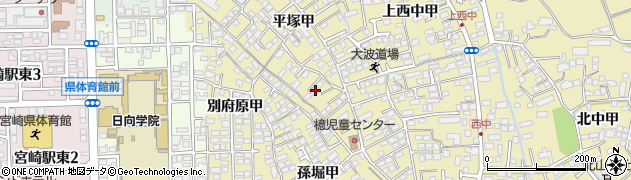 宮崎県宮崎市吉村町平塚甲1802周辺の地図