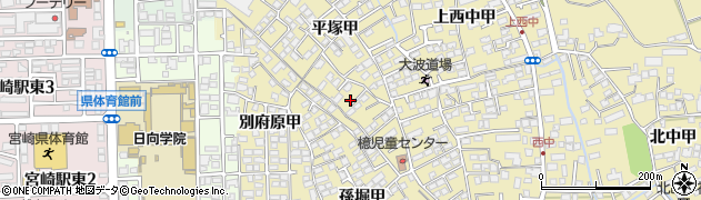 宮崎県宮崎市吉村町平塚甲1803周辺の地図