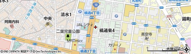 株式会社アストローンプラザ宮崎周辺の地図