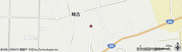 鹿児島県薩摩郡さつま町時吉1442周辺の地図