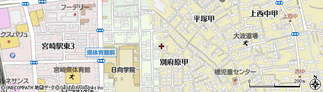 宮崎県宮崎市吉村町別府原甲1710周辺の地図