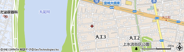 株式会社鑑定ソリュート　宮崎周辺の地図