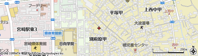 宮崎県宮崎市吉村町別府原甲1727周辺の地図