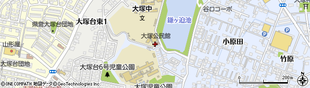 宮崎市大塚地域事務所周辺の地図