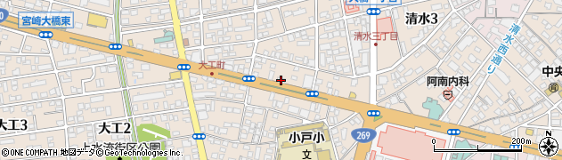 損保ジャパン日本興亜ＧＩＧＡ専属代理店周辺の地図