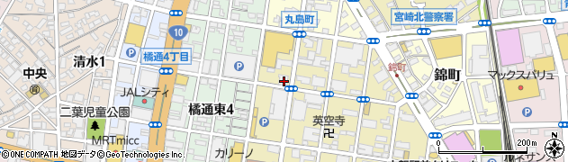 株式会社宮崎信販　管理部・監査部周辺の地図