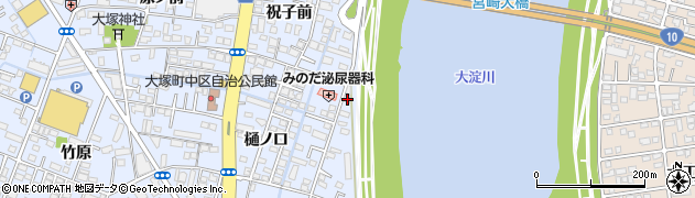 宮崎県宮崎市大塚町正市5640周辺の地図