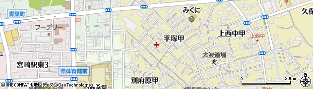 宮崎県宮崎市吉村町平塚甲1811周辺の地図