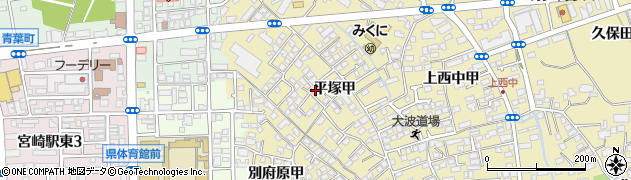 宮崎県宮崎市吉村町平塚甲1849周辺の地図