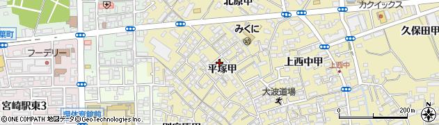 宮崎県宮崎市吉村町平塚甲1857周辺の地図