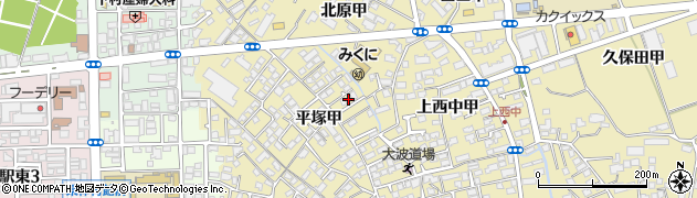 宮崎県宮崎市吉村町平塚甲1886周辺の地図
