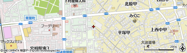 宮崎県宮崎市吉村町平塚甲1694周辺の地図