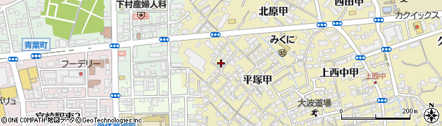 宮崎県宮崎市吉村町平塚甲1814周辺の地図