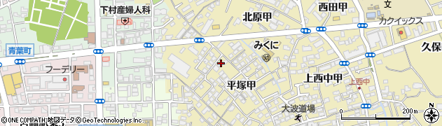 宮崎県宮崎市吉村町平塚甲1862周辺の地図