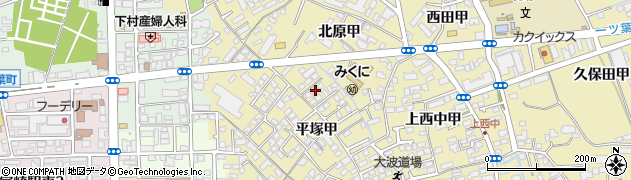 宮崎県宮崎市吉村町平塚甲1882周辺の地図