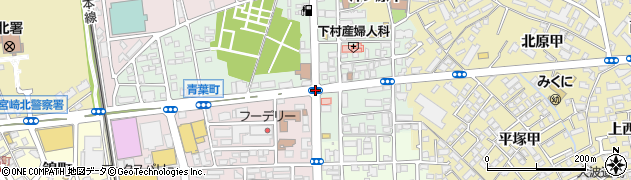 青葉町周辺の地図
