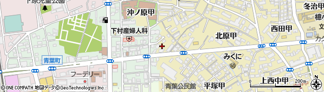宮崎県宮崎市吉村町（大曲甲）周辺の地図