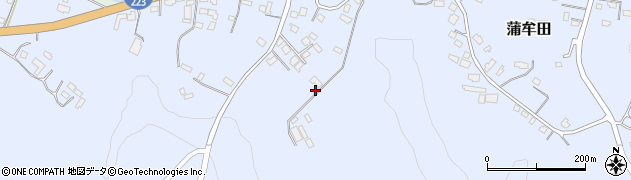 宮崎県西諸県郡高原町蒲牟田1300周辺の地図