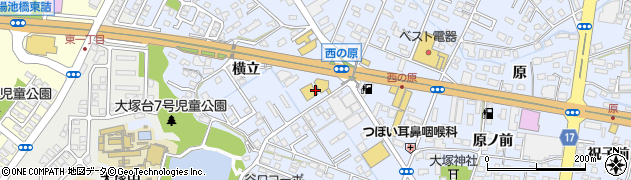 株式会社日産サティオ宮崎　本社周辺の地図