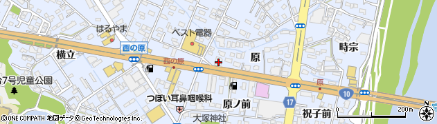 シュープラザ宮崎大塚店周辺の地図