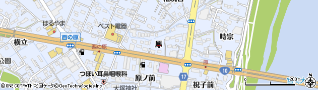 宮崎県宮崎市大塚町原周辺の地図