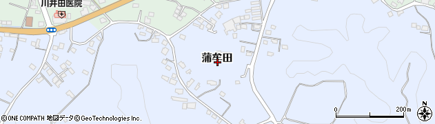 宮崎県西諸県郡高原町蒲牟田1625周辺の地図