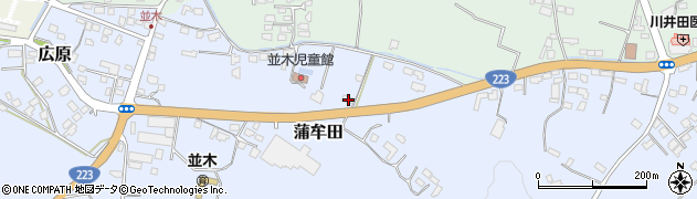 宮崎県西諸県郡高原町蒲牟田1151周辺の地図