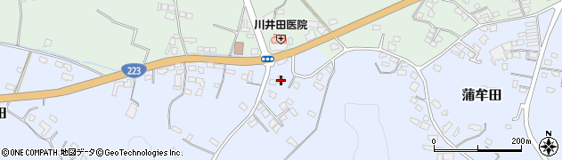 宮崎県西諸県郡高原町蒲牟田1297周辺の地図