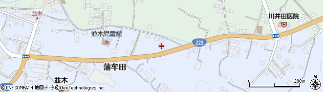 宮崎県西諸県郡高原町蒲牟田1201周辺の地図