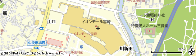 カメラのキタムラ　イオンモール宮崎店周辺の地図