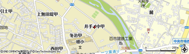 宮崎県宮崎市吉村町（井手ノ中甲）周辺の地図