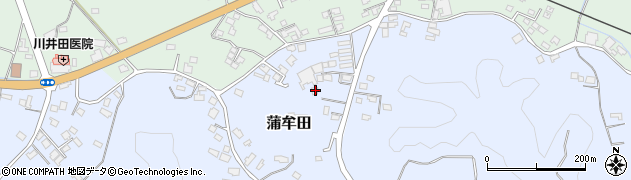 宮崎県西諸県郡高原町蒲牟田1618周辺の地図