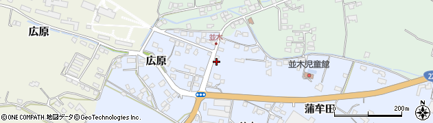 宮崎県西諸県郡高原町蒲牟田1083周辺の地図