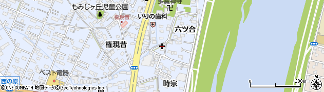 宮崎県宮崎市大塚町六ツ合706周辺の地図