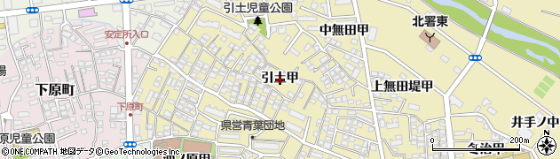 宮崎県宮崎市吉村町（引土甲）周辺の地図