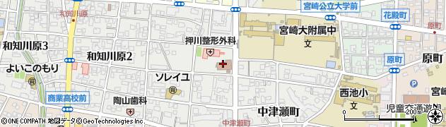 宮崎市消防局　警防課周辺の地図