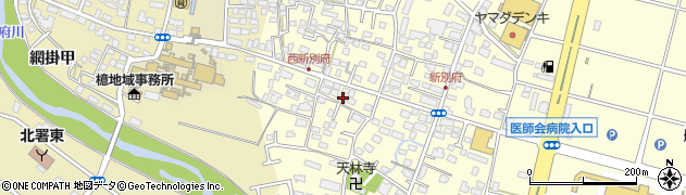 宮崎県宮崎市新別府町城元316周辺の地図